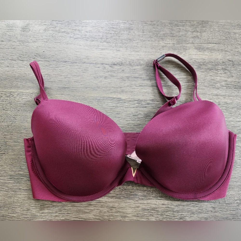 Victoria's Secret Illusion Bra - 36D - Dark Berry